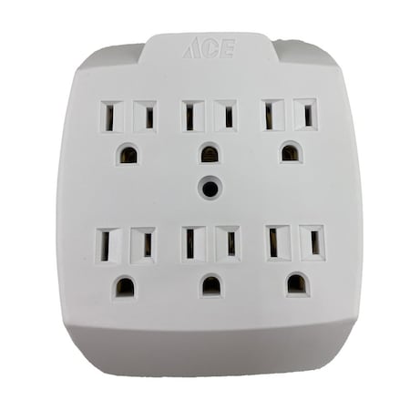 Projex Plug Adapter, Outlet Tap, 1-15P, White FA-357AE/09PRJ